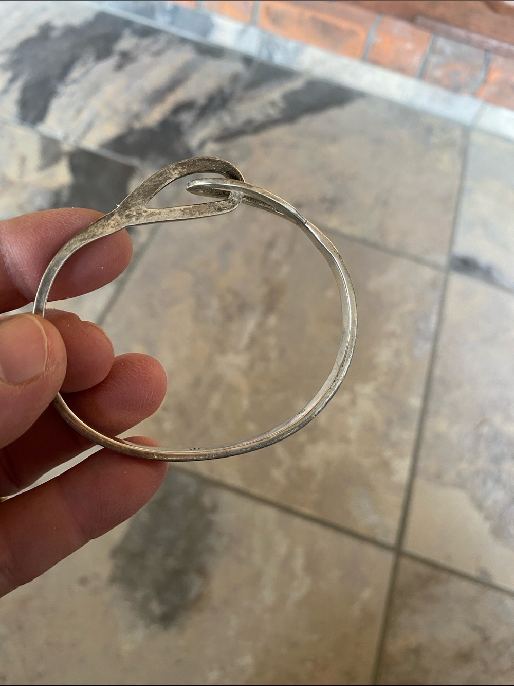 Vintage Sterling Silver Small Bracelet Marked 925
